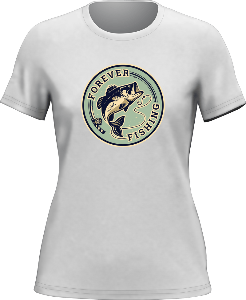 Load image into Gallery viewer, Forever Fishing T-Shirt for Women