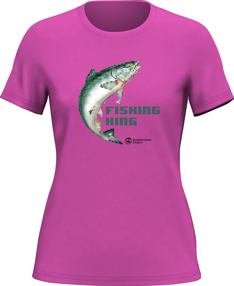 Load image into Gallery viewer, Fishing Pixelated T-Shirt for Women