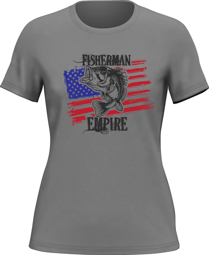 Load image into Gallery viewer, Fisherman American Empire Color T-Shirt for Women