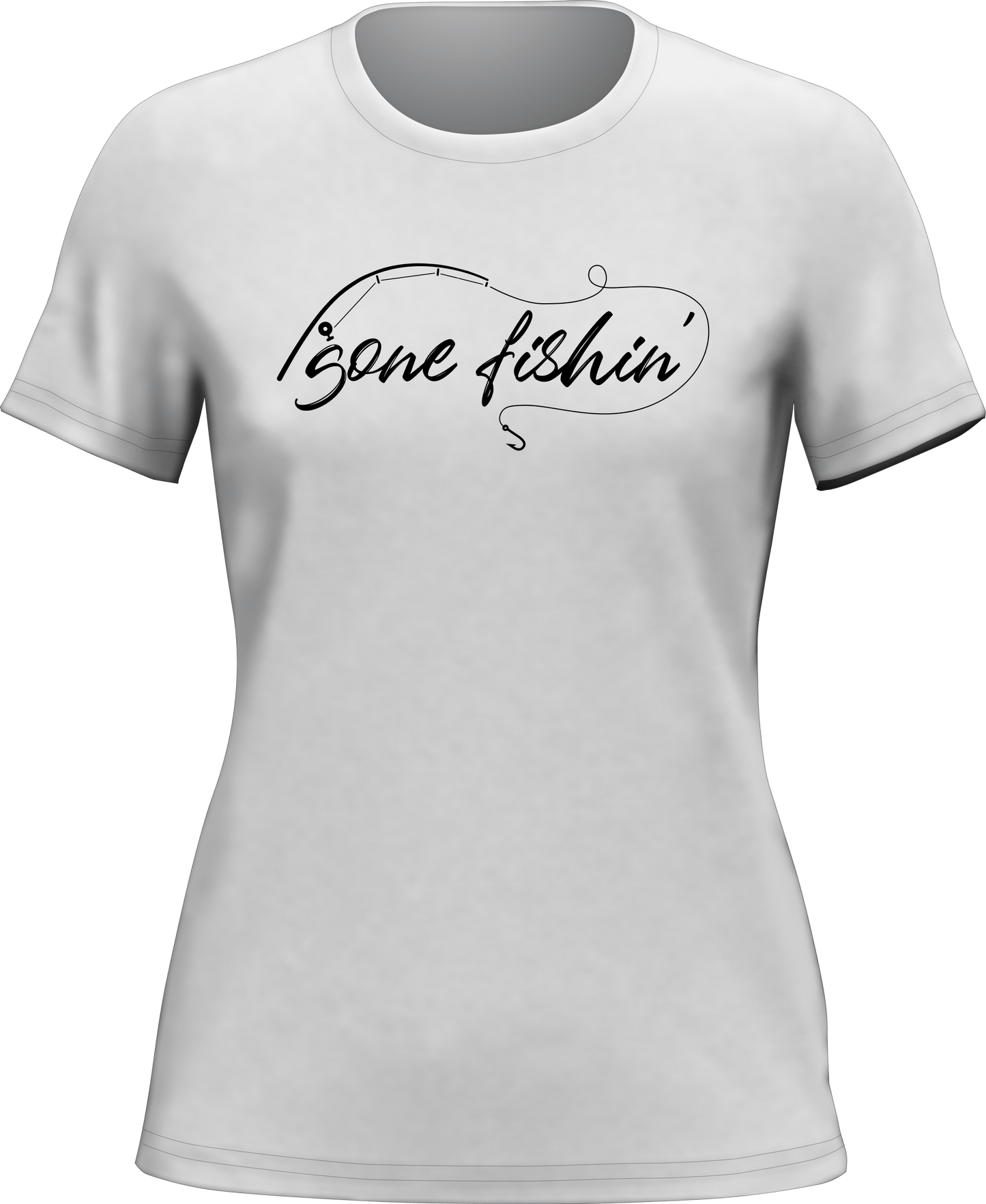 Gone Fishing v2 T-Shirt for Women