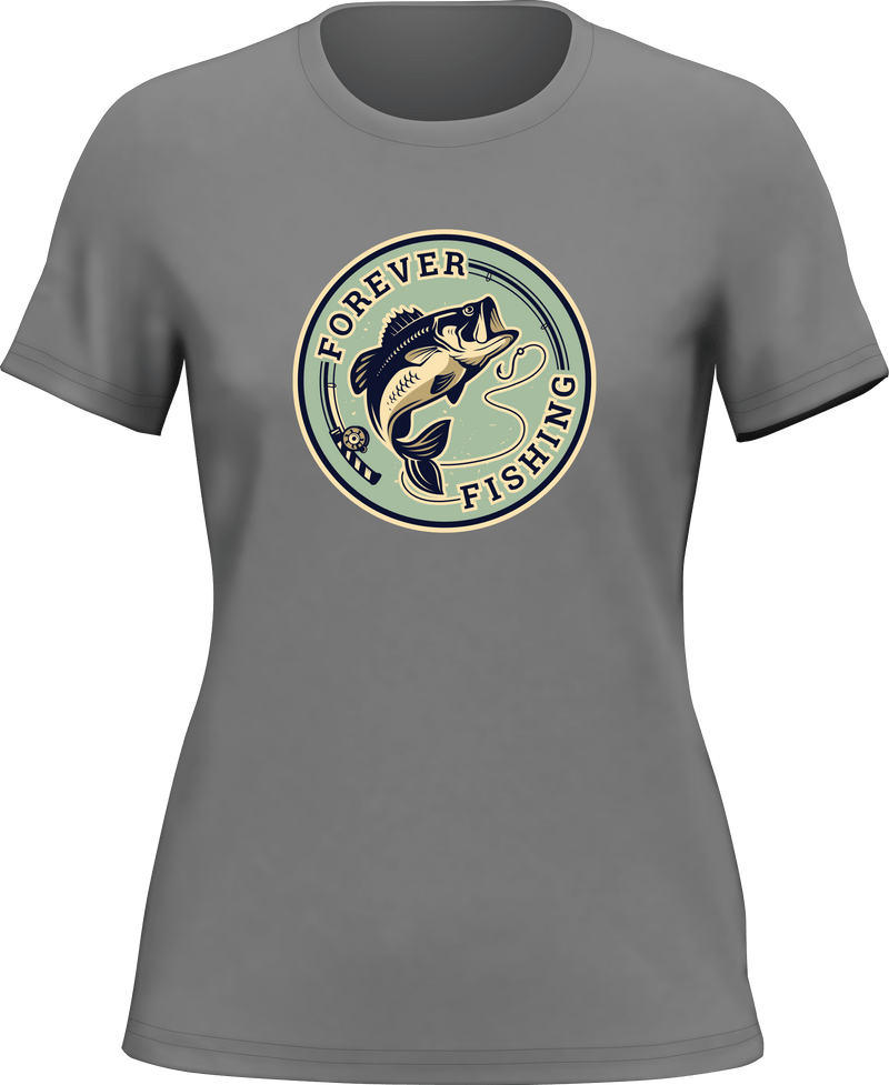Load image into Gallery viewer, Forever Fishing T-Shirt for Women