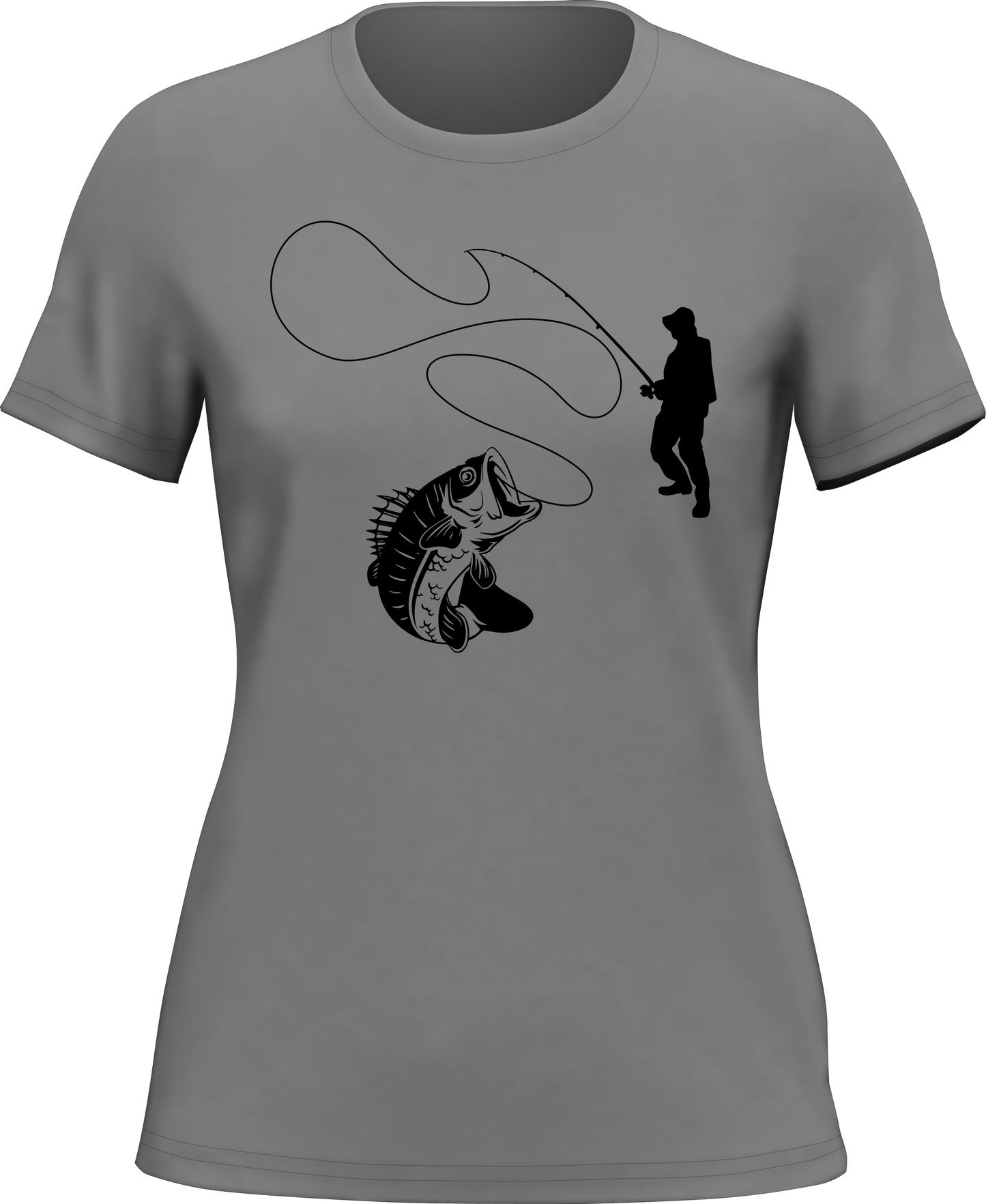 Fishing Lines T-Shirt for Women
