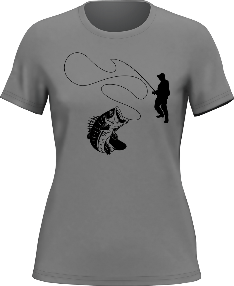 Load image into Gallery viewer, Fishing Lines T-Shirt for Women