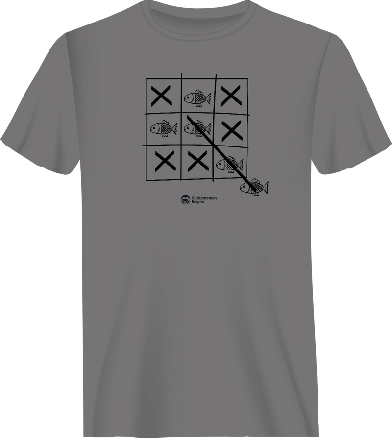 Load image into Gallery viewer, Fish Tick Tack Toe Man T-Shirt