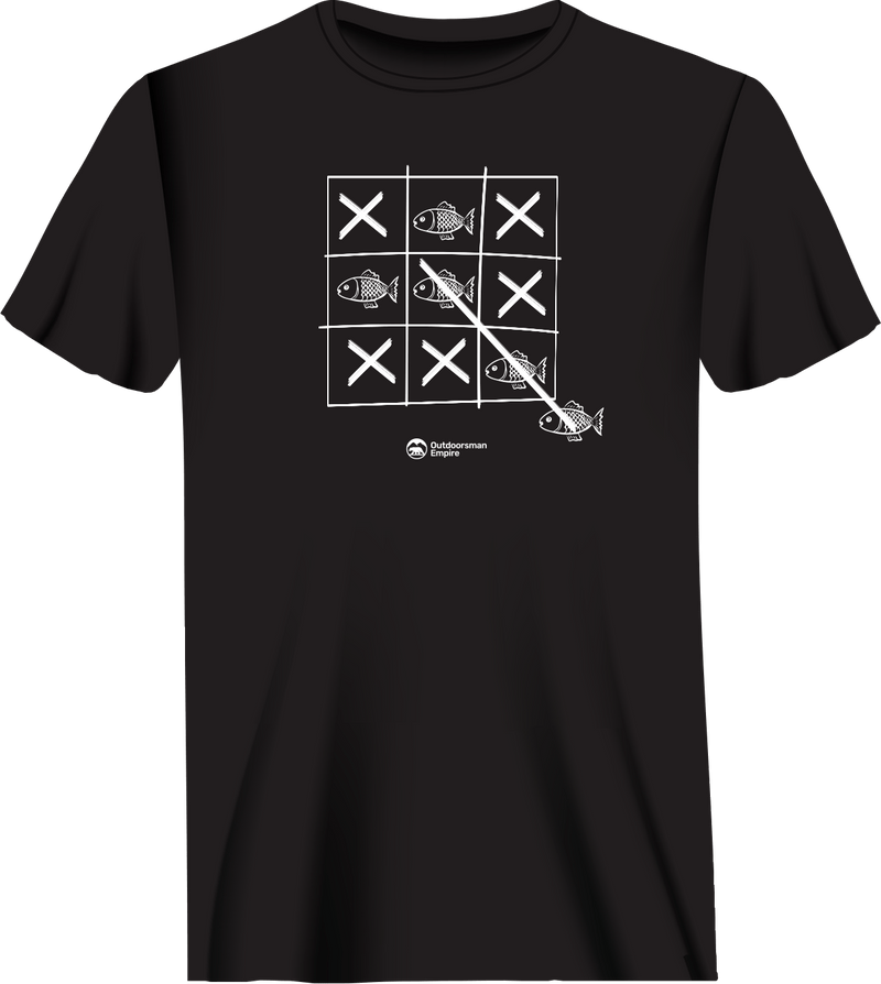 Load image into Gallery viewer, Fish Tick Tack Toe Man T-Shirt