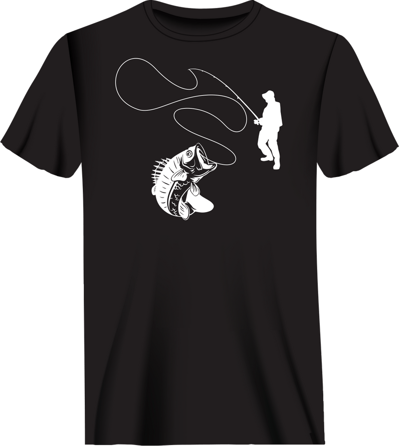 Load image into Gallery viewer, Fishing Lines Man T-Shirt