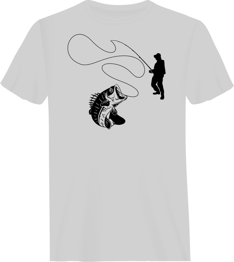 Load image into Gallery viewer, Fishing Lines Man T-Shirt