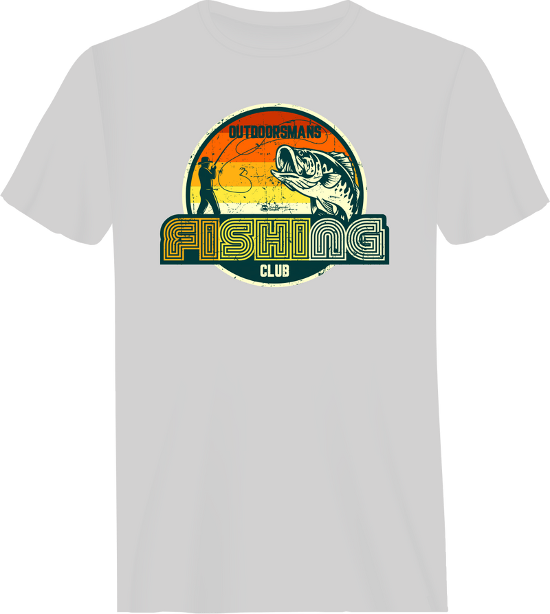 Load image into Gallery viewer, Outdoorsman Fishing Club 80 Man T-Shirt
