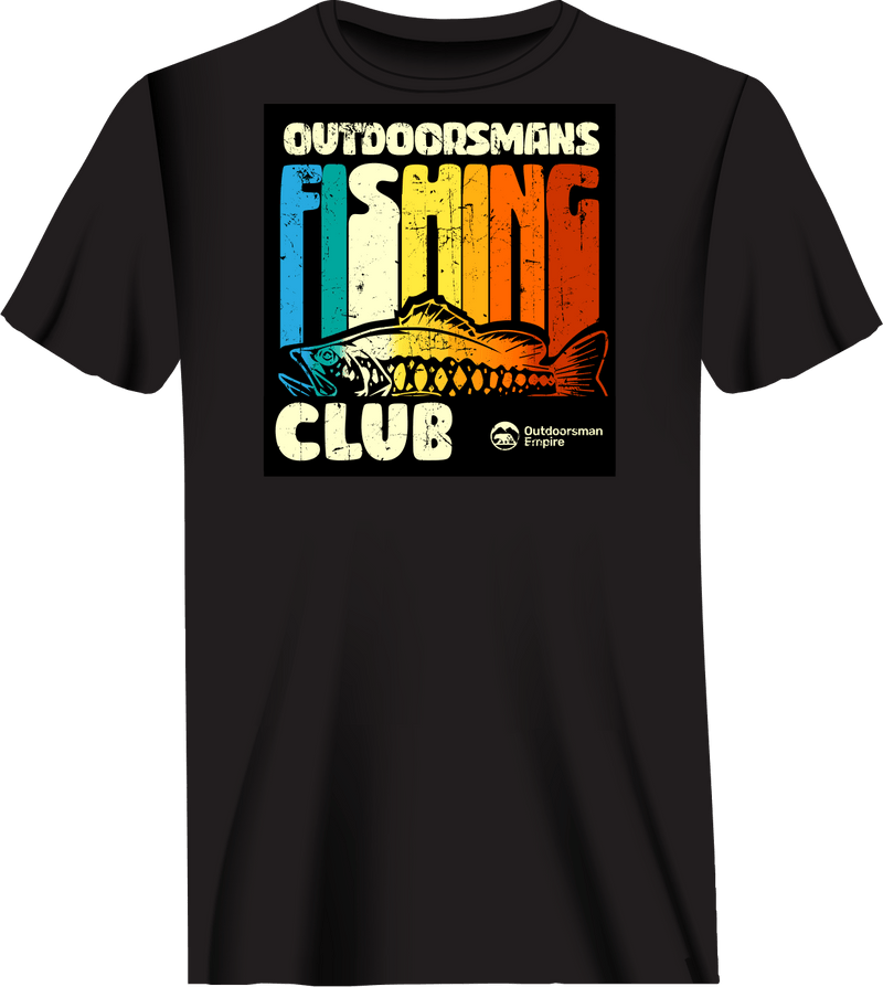 Load image into Gallery viewer, Outdoorsman Fishing Club Man T-Shirt