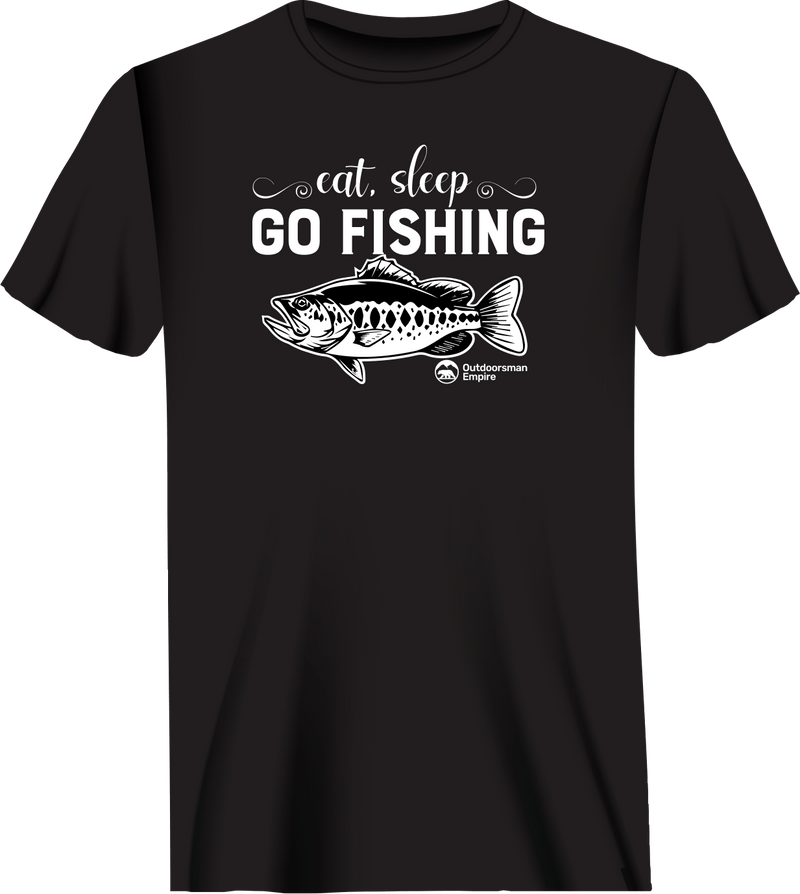 Load image into Gallery viewer, Eat Sleep Go Fishing Man T-Shirt