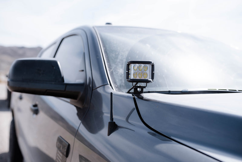 Load image into Gallery viewer, Low Profile Ditch Light Brackets Kit For 2014-2021 Toyota Tundra
