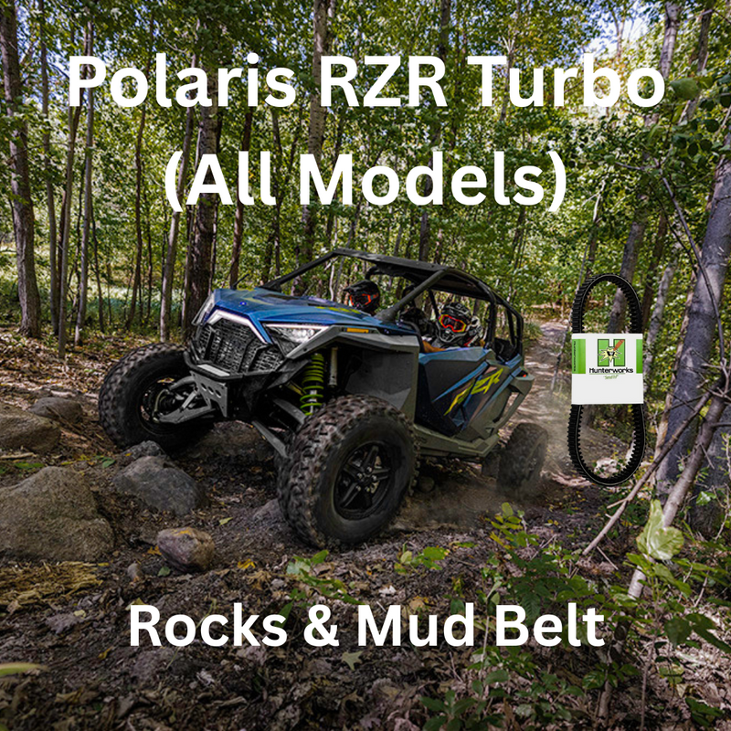 Load image into Gallery viewer, Hunterworks (Rocks & Mud) CVT Drive Belt for 2016-2026 Polaris RZR Turbo/RZR Pro/RZR Turbo R/RZR Turbo S