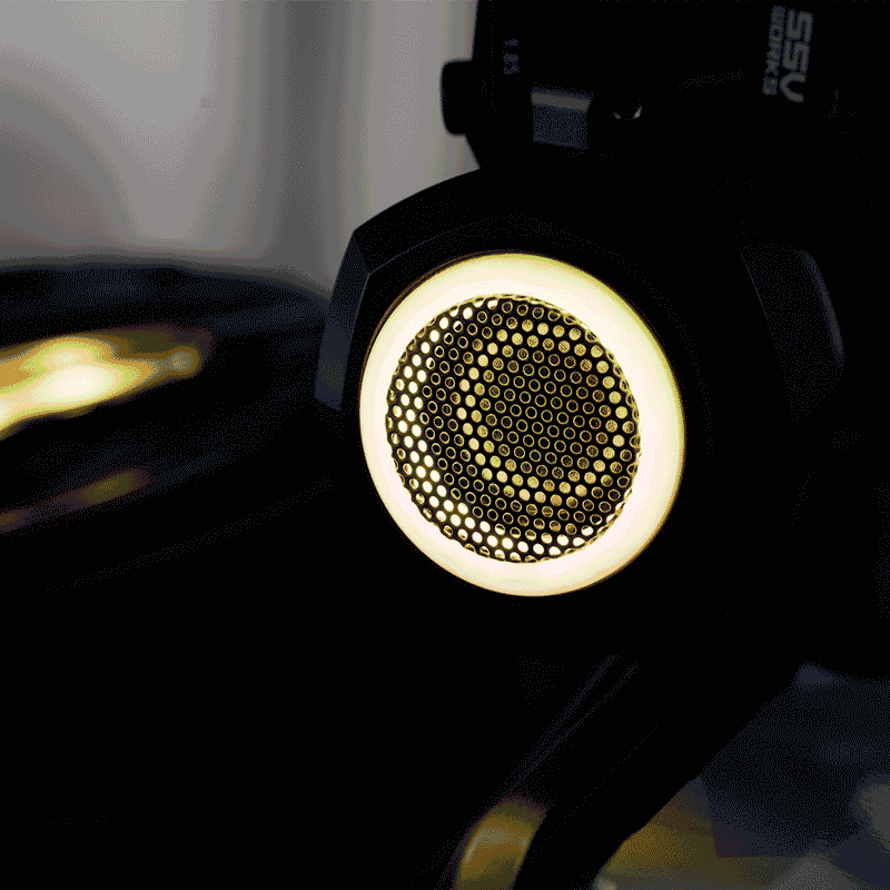 Load image into Gallery viewer, Universal 1" Cage-Pod Tweeters w/RGB Ring for UTV Audio Systems