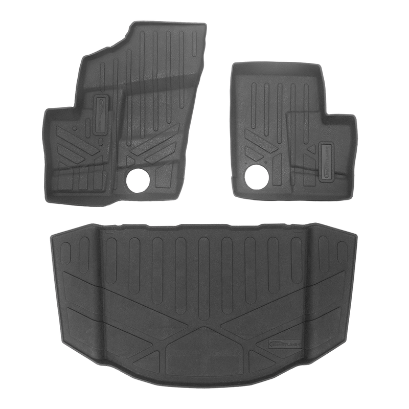 Load image into Gallery viewer, SMARTLINER Rugged Rubber Bed Mat Liner Compatible With 2020-2025 Polaris RZR Trail/Trail S