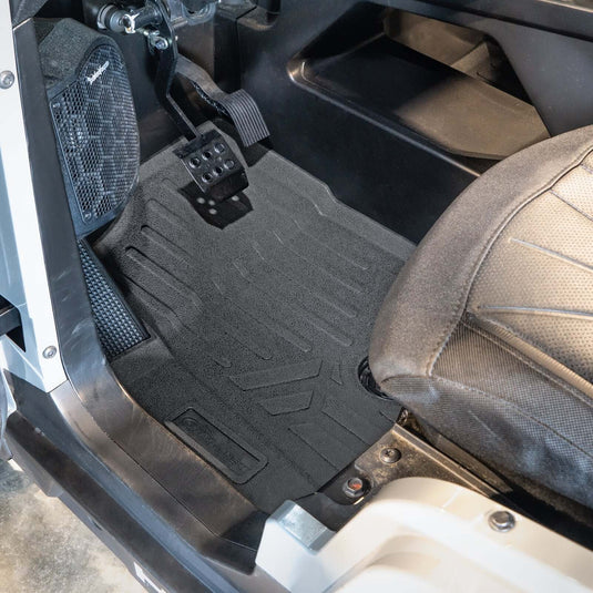 SMARTLINER Custom Fit Rugged Rubber Floor Liners For 2019-2025 Polaris General XP 1000 (4-Seater Models)