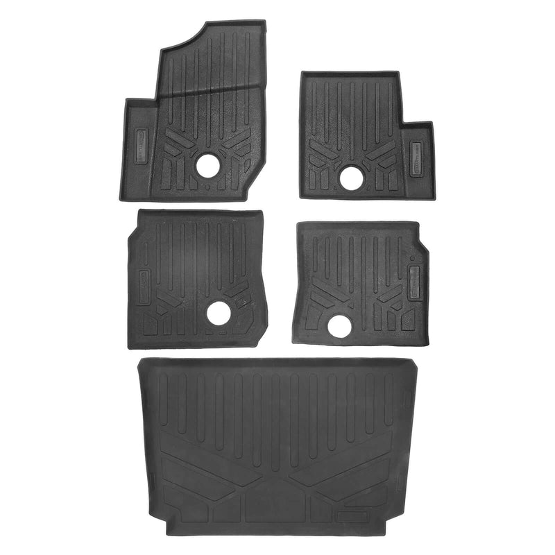 Load image into Gallery viewer, SMARTLINER Rugged Rubber Floor Liners For 2019-2026 Polaris General XP 1000 (4-Seater Models)