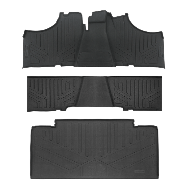 Load image into Gallery viewer, SMARTLINER Rugged Rubber Floor Liners For 2017-2026 Kawasaki Mule (6-Seater Models)