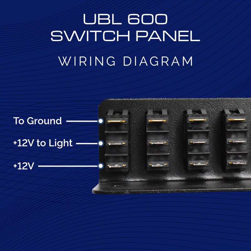 Load image into Gallery viewer, UBL 600 Switch Panel