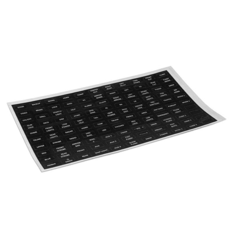 Load image into Gallery viewer, UBL 1100 Switch Box Replacement Sticker Legends