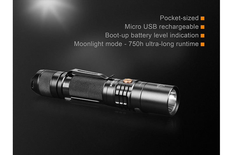Load image into Gallery viewer, Fenix UC35 V2.0 LED Rechargeable EDC Flashlight