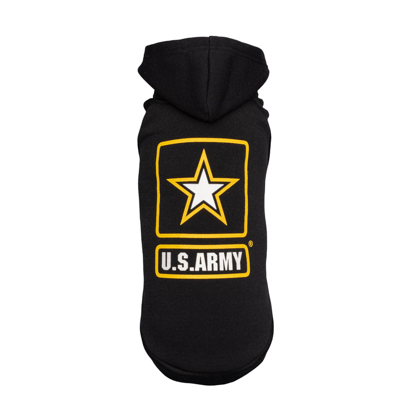 Load image into Gallery viewer, US Army Hooded Dog Fleece - Black