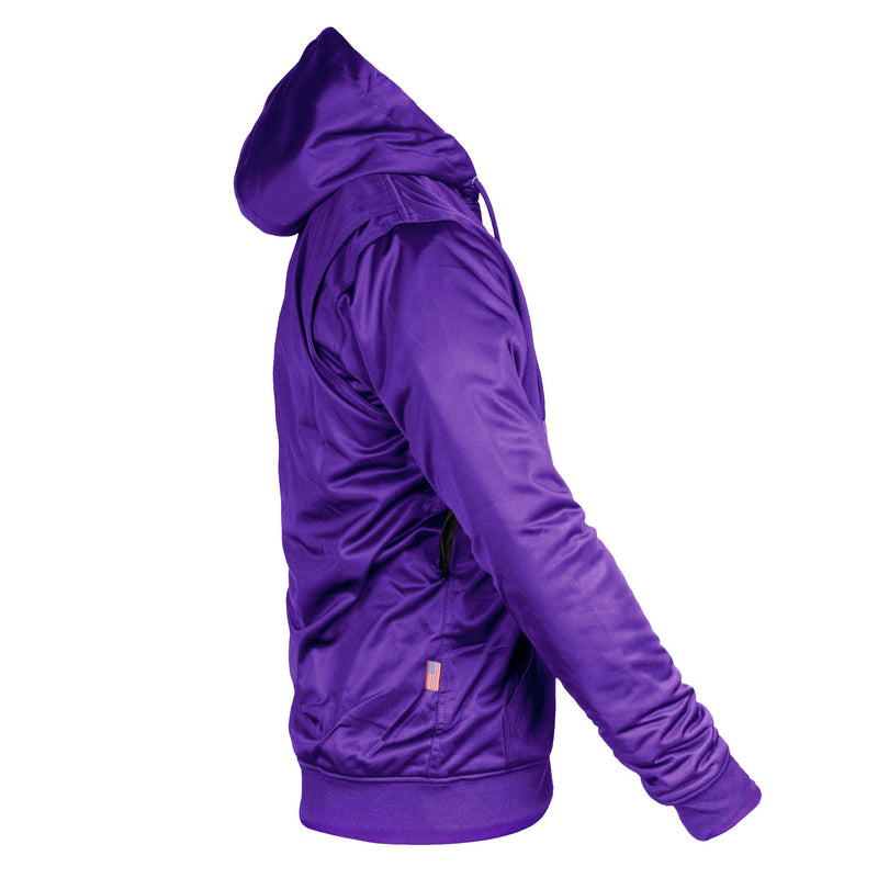Load image into Gallery viewer, Purple Solid Ultra Protective Hoodie