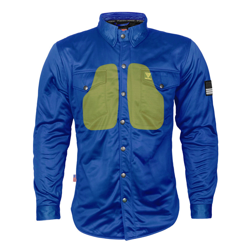 Load image into Gallery viewer, Ultra Protective Shirt - Blue Solid