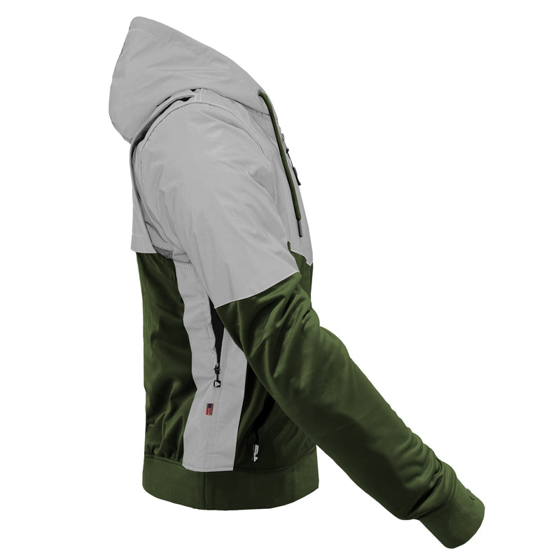 Load image into Gallery viewer, Ultra Reflective Hoodie Army Green Eclipse