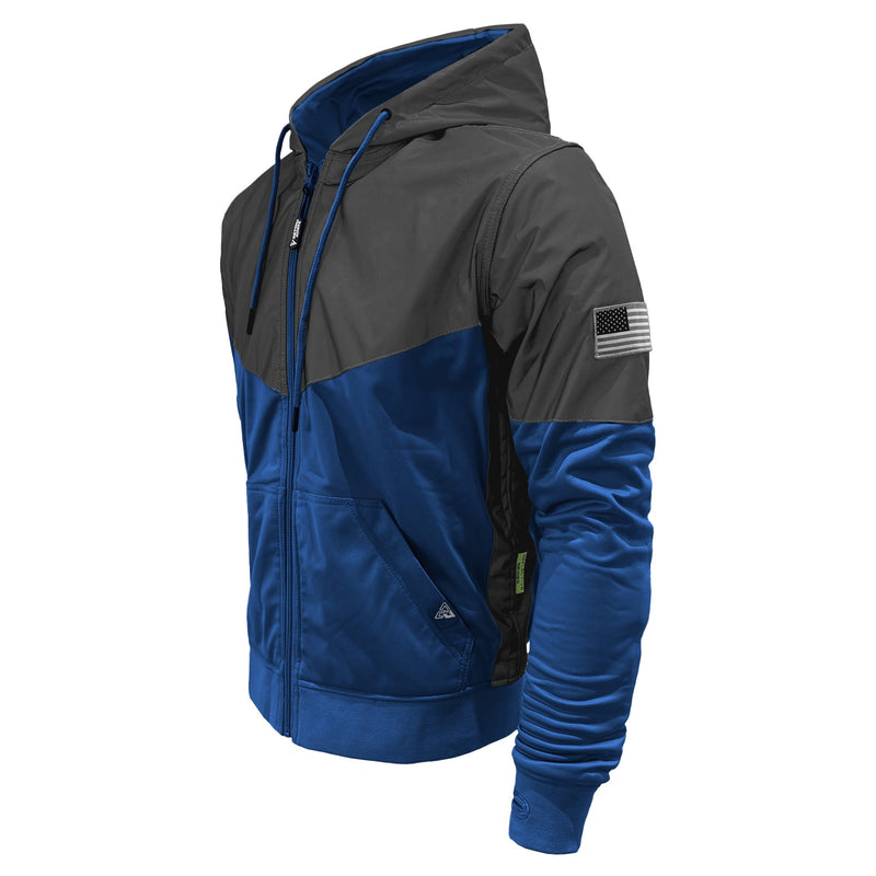 Load image into Gallery viewer, Ultra Reflective Hoodie Blue Nebula