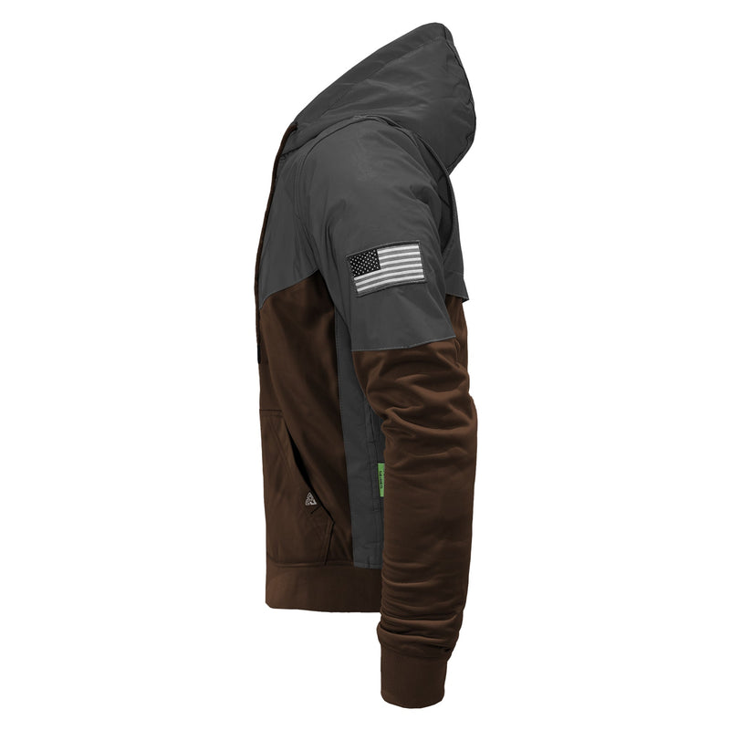 Load image into Gallery viewer, Ultra Reflective Hoodie Brown Nebula