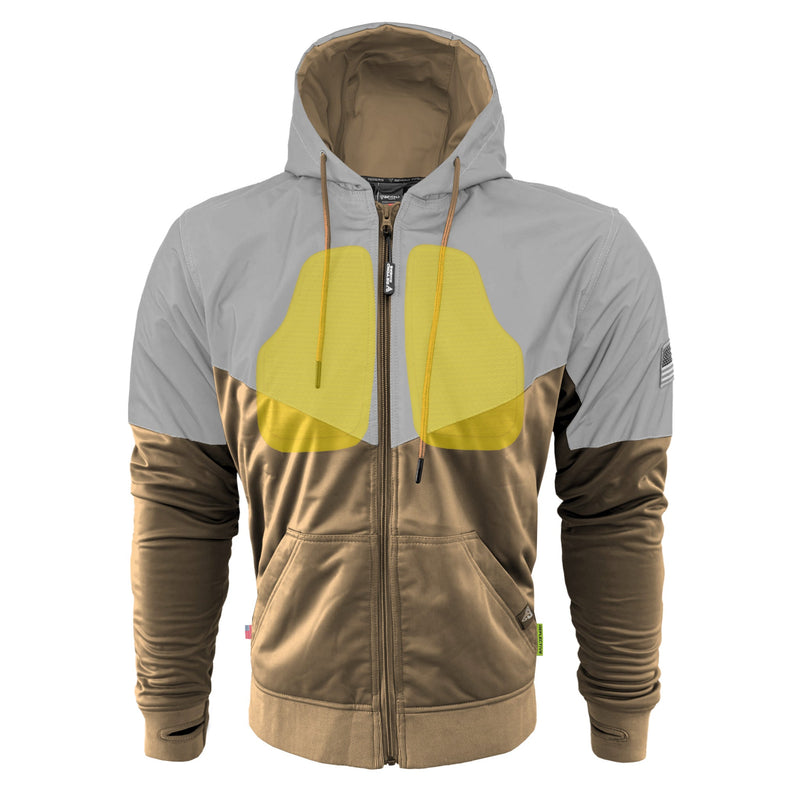 Load image into Gallery viewer, Ultra Reflective Hoodie Camel Eclipse
