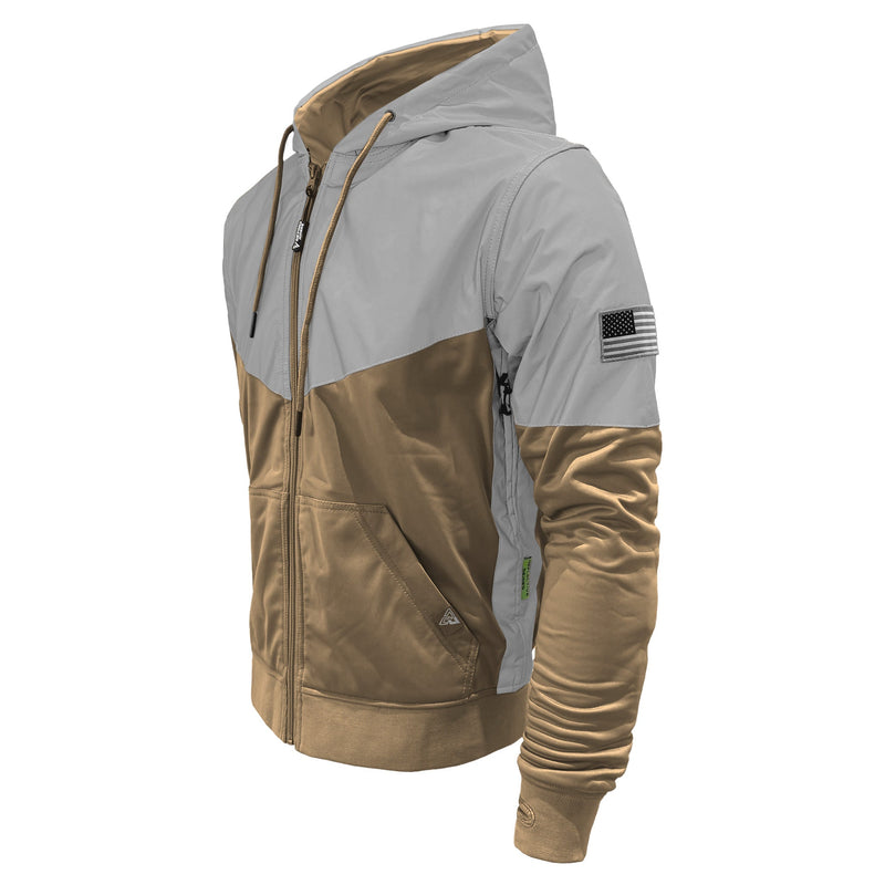 Load image into Gallery viewer, Ultra Reflective Hoodie Camel Eclipse
