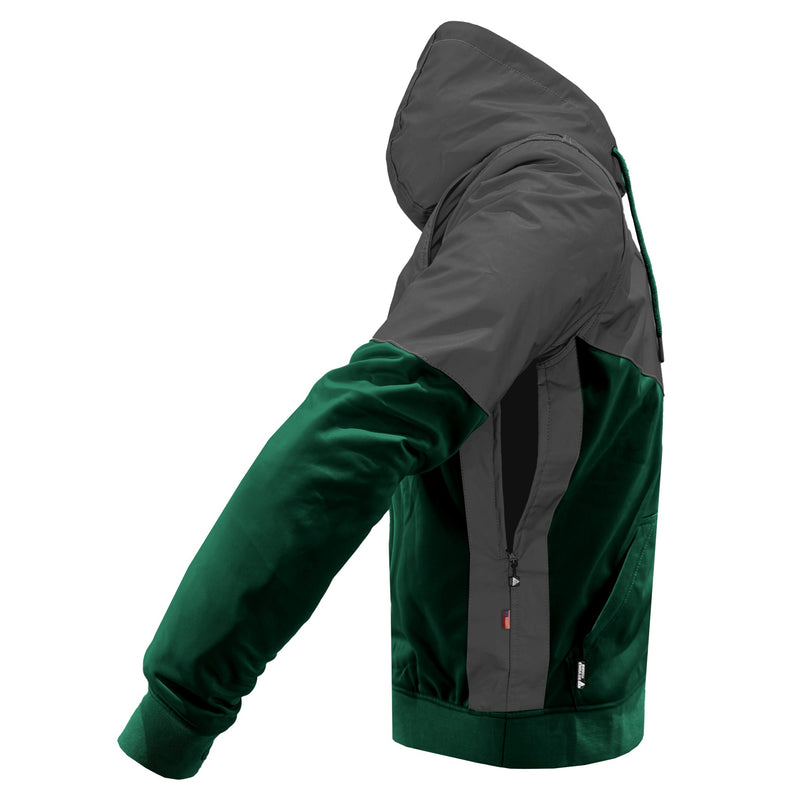 Load image into Gallery viewer, Ultra Reflective Hoodie Dark Green Nebula