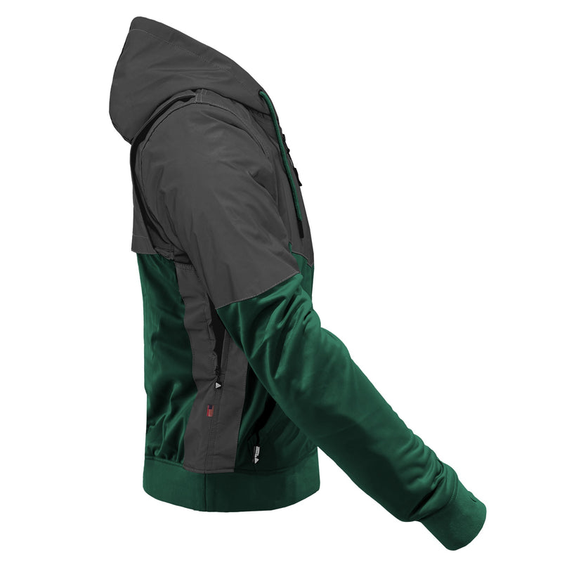 Load image into Gallery viewer, Ultra Reflective Hoodie Dark Green Nebula