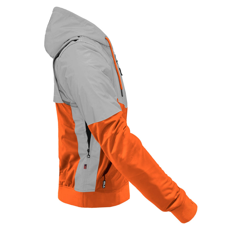 Load image into Gallery viewer, Ultra Reflective Hoodie Hi Vis Orange Eclipse