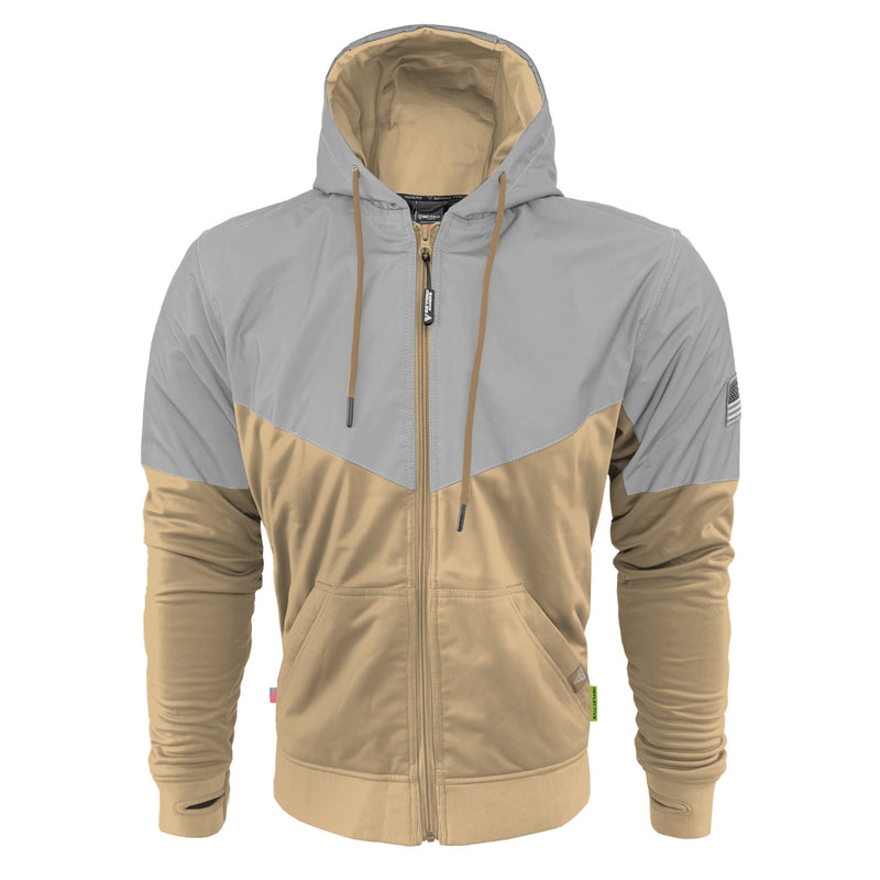 Load image into Gallery viewer, Ultra Reflective Hoodie Khaki Eclipse