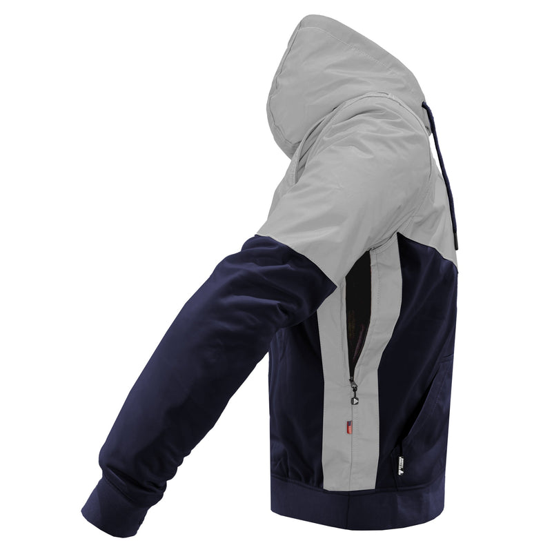 Load image into Gallery viewer, Ultra Reflective Hoodie Navy Blue Eclipse