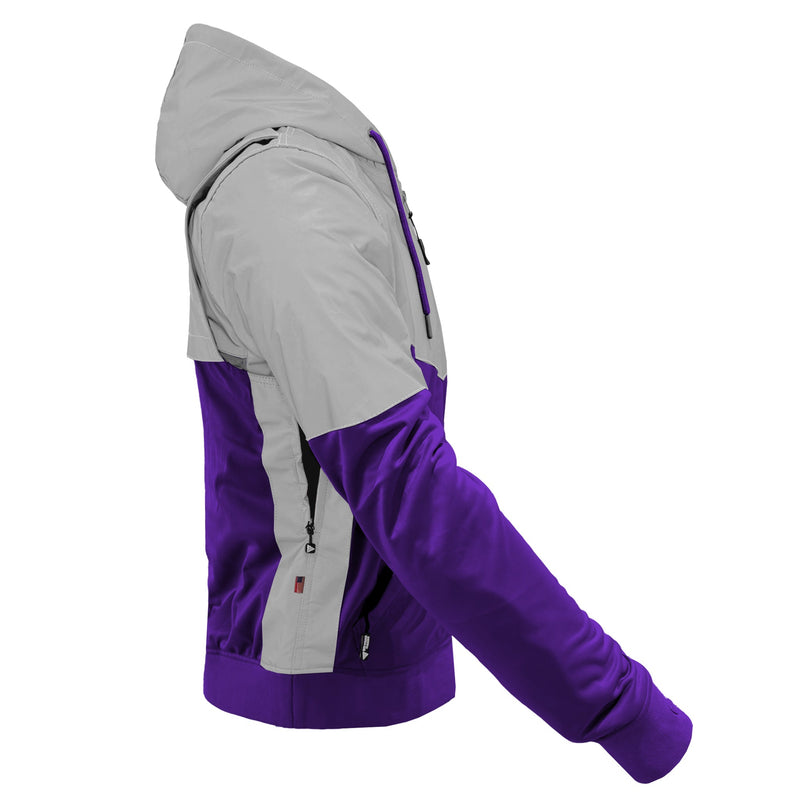Load image into Gallery viewer, Ultra Reflective Hoodie Purple Eclipse