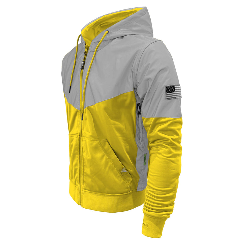 Load image into Gallery viewer, Ultra Reflective Hoodie Yellow Eclipse