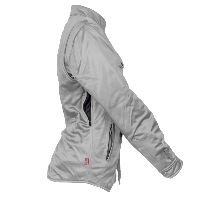 Load image into Gallery viewer, Ultra Protective Shirt for Women - Light Gray Solid