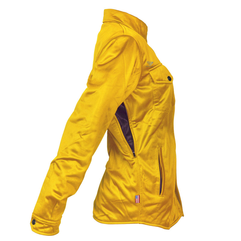 Load image into Gallery viewer, Ultra Protective Shirt for Women - Yellow Solid