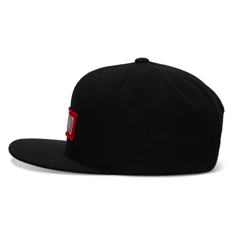 Load image into Gallery viewer, Ungovrnd Red Patch Flatbill SnapBack Hat