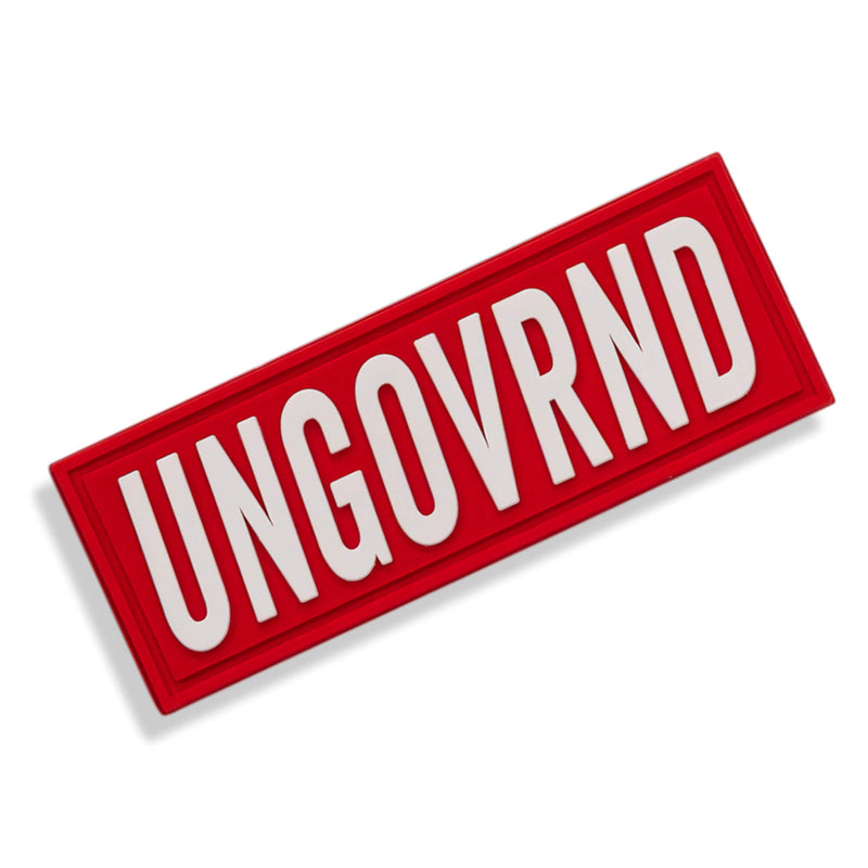 Load image into Gallery viewer, Ungovrnd Red PVC Patch