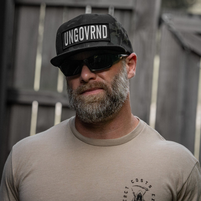 Load image into Gallery viewer, Ungovrnd Oversized Patch Flatbill SnapBack Hat