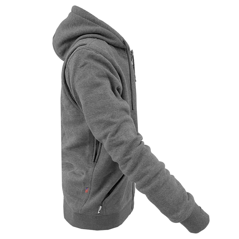 Load image into Gallery viewer, Protective Fleece Unisex Hoodie - Gray Heather