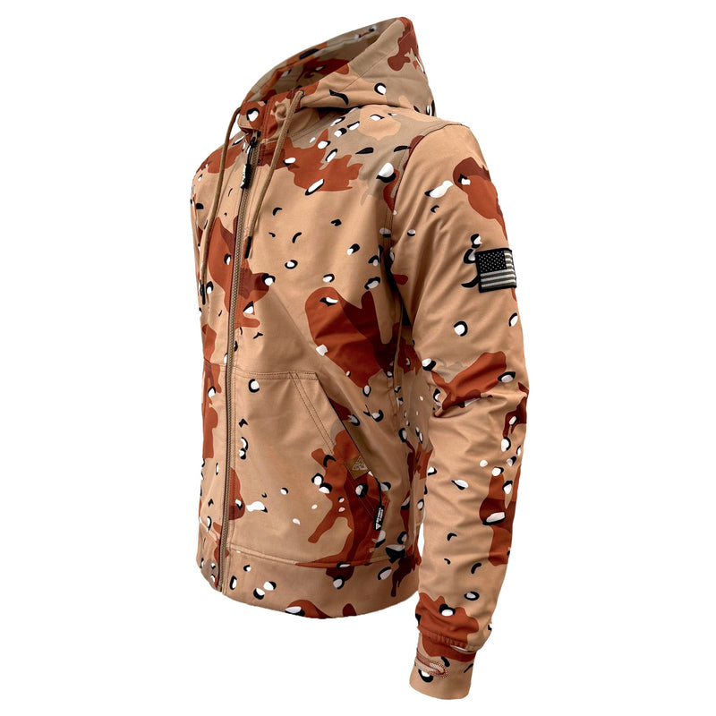 Load image into Gallery viewer, Protective SoftShell Unisex Camouflage Hoodie - “Dagger Two”