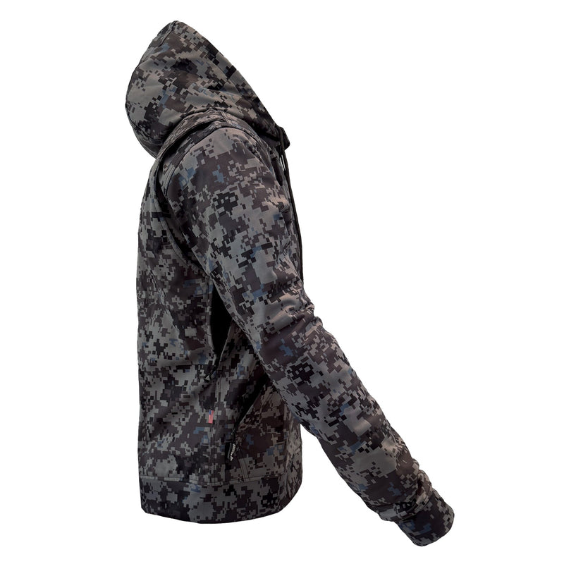 Load image into Gallery viewer, Protective SoftShell Unisex Camouflage Hoodie - “Devil Six”