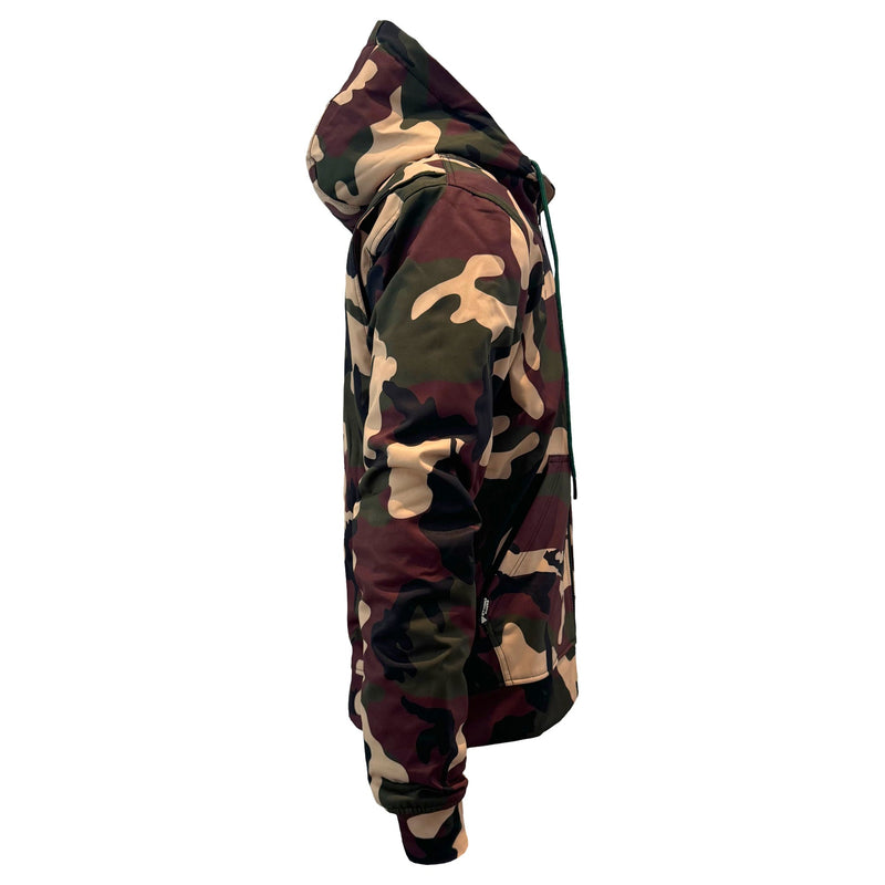 Load image into Gallery viewer, Protective SoftShell Unisex Camouflage Hoodie - “Knight Hawk” with Pads