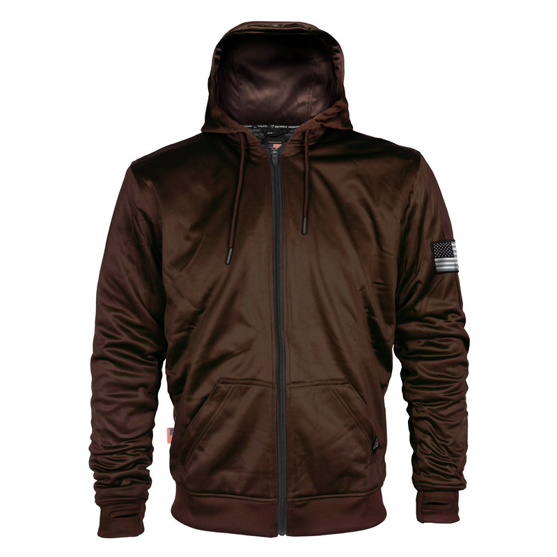 Load image into Gallery viewer, Brown Solid Ultra Protective Hoodie