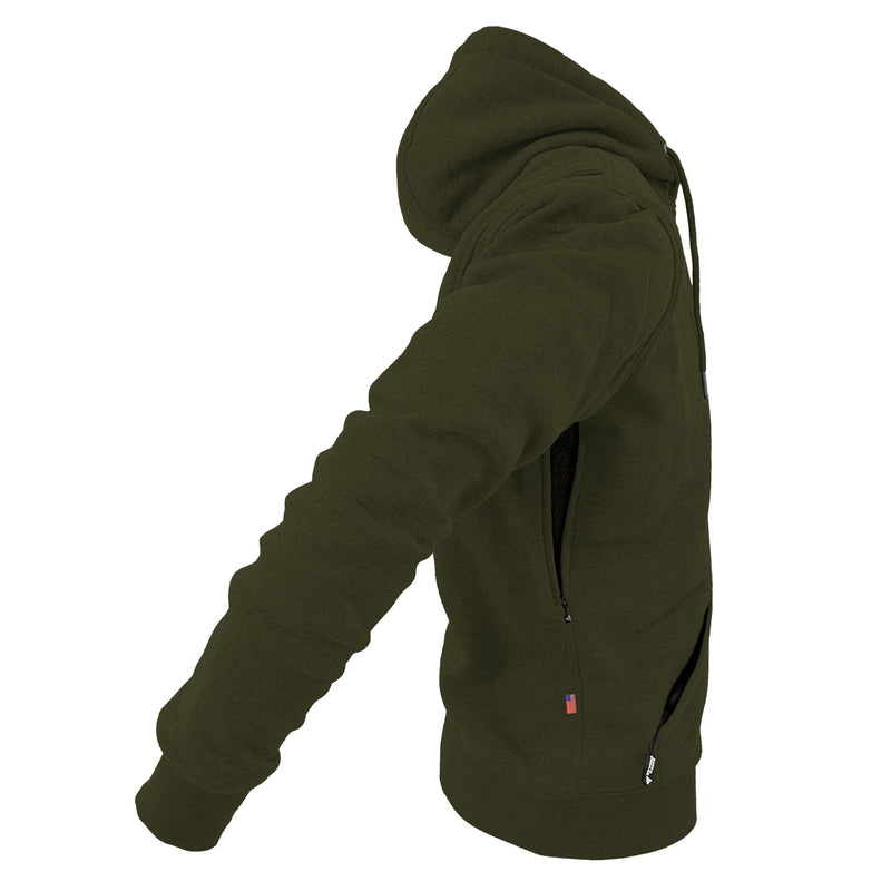 Load image into Gallery viewer, Protective Fleece Unisex Hoodie - Army Green